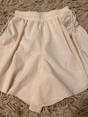 White fp movement basketball shorts.